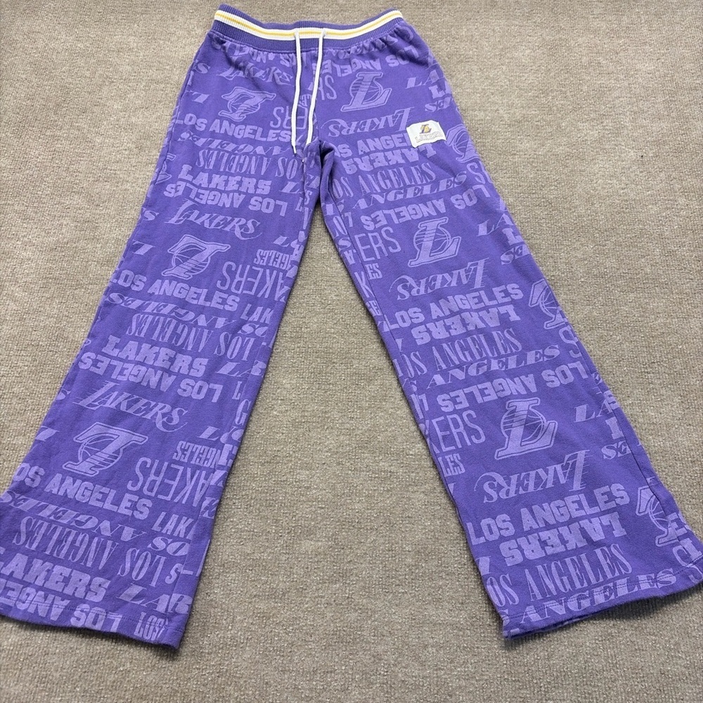 NFL Purple Track Pants with Team Logo 1700